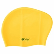 Шапочка для плавания Silicone длин волос, однот Indigo SC800/806 Жёлтый