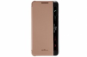 Чехол-книжка для LG X Style (K200) с функцией быстрого ответа Золотой