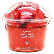Маска для лица ночная антивозрастная Ayoume Enjoy Mini Sleeping Pack НАБОР (set 30шт*3гр)