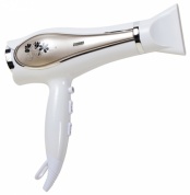 Фен Zimber 10909-Zm 2200 Вт Белый-Золотистый