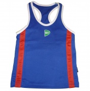 Майка боксёрская Green Hill KIDS полиэстер, BVK-3648, Синий, 10 лет