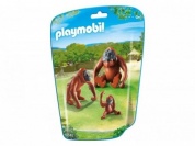 Конструктор Playmobil Зоопарк: Семья Орангутангов