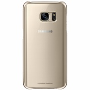 Чехол Samsung ClearCover для Galaxy S7 (G930) EF-QG930CFEGRU Gold