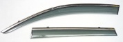 Ветровики Artway Nissan X-Trail T31 07- с металл. хром-молдингом