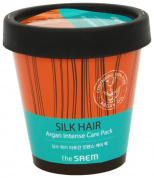 Маска интенсивная для волос The Saem Silk Hair Argan Intense Care Pack 200мл