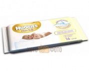 Салфетки Huggies elite soft N16