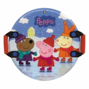Санки-Ледянки 1toy Peppa, 54см, кругл.с плотн.ручками, унив.