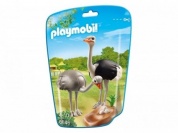Конструктор Playmobil Зоопарк: Страусы с гнездом