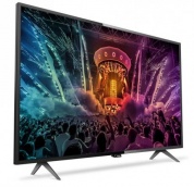 Телевизор LED Philips 55& дюймов 55PUT6101/60 черный/Ultra HD/800Hz/DVB-T/DVB-T2/DVB-C/USB/WiFi/Smar