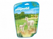 Конструктор Playmobil Зоопарк: Альпака с детенышем
