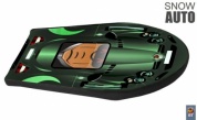 Ледянка RT Snow Auto L SLR MClaren зеленый, 64,5х46 см