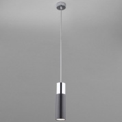 Люстра Евросвет Double Topper 50135/1 LED хром/черный жемчуг 12W