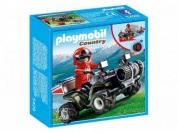 Конструктор Playmobil В горах: Спасательный квадроцикл
