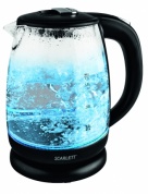 Чайник Scarlett Sc-Ek27G09 1 7Л 2200Вт Черный (Стекло)