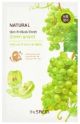 Маска на тканевой основе для лица The Saem Natural Skin Fit Mask Sheet Green Grape 20 мл