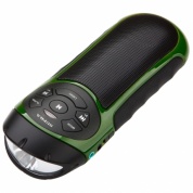 Аудиомагнитола Supra PAS-6277 зеленый/черный 3Вт/MP3/FM(an)/microSD
