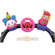 Набор развивающих игрушек для коляски KS Kids гусеничка, руль, телефон