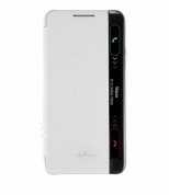 Чехол-книжка для LG X Power (K220) с функцией быстрого ответа Белый