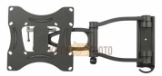 Кронштейн Kromax TECHNO-4 для ТВ 15-37,настенный, 3 ст. наклон, до 25 кг, серый