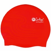 Шапочка для плавания Silicone Indigo SC300/307 Волна дет Красная