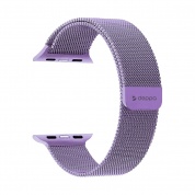 Ремешок Deppa Band Mesh для Apple Watch 38/40 mm нержавеющая сталь лавандовый