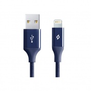 Кабель ТTEC 8pin alum 1.0m MFI blue