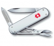 Нож Victorinox Money clip, 74 мм, 5 функций, серебристый