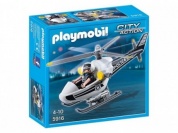 Конструктор Playmobil Полиция: Полицейский Вертолет Silverlit