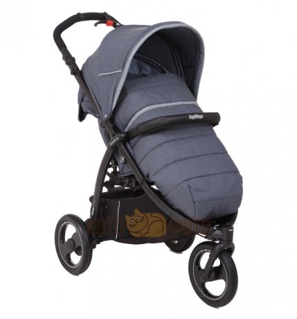 Коляска прогулочная Peg-perego Book Cross, цвет BLUE DENIM син/джинс