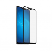 Защитное стекло DF fullscreen для OPPO A3s, чёрная рамка