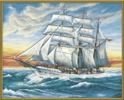 Набор для рисования Schipper 40х50 см Парусник