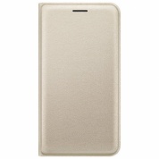 Чехол Samsung FlipWallet для Galaxy J120 (2016) EF-WJ120PFEGRU Gold