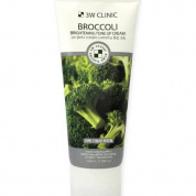 Осветляющий крем с экстрактом брокколи 3W Clinic Broccoli Brightening Tone Up Cream