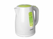 Чайник Scarlett Sc-Ek18P27 1 7Л 2200Вт Белый/Зеленый (Пластик)