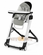 Стульчик для кормления-Шезлонг Peg-Perego Siesta Palette Gray, (серый градиент/эко-кожа), Италия
