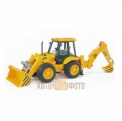 Машинка Bruder Экскаватор – погрузчик колёсный JCB 4CX
