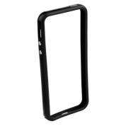 Partner Чехол-накладка *бампер* для iPhone5 5S комбинированный, силикон+пластик черный