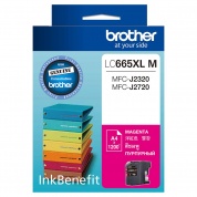 Картридж Brother LC-665XLM для MFCJ2320/2720 пурпурный (1200стр)