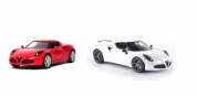 Машинка Motormax 1:24 Alfa Romeo 4C [ NEW ]