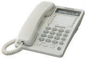 Телефон проводной  Panasonic KX-TS2362RUW белый