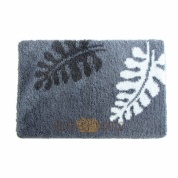 Коврик для ванной комнаты акриловый Iddis Fern Dance, grey 420A690I12