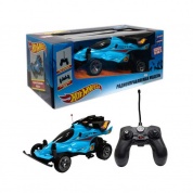 Hot Wheels багги на р/у,1:20, cо светом и звуком, скорость 19км/ч, синяя