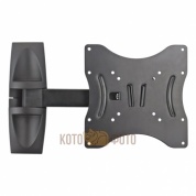 Кронштейн Kromax TECHNO-8 для ТВ 15-37,настенный, 3 ст. наклон, до 30 кг, серый