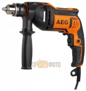 Дрель ударная AEG SBE 750 RZ