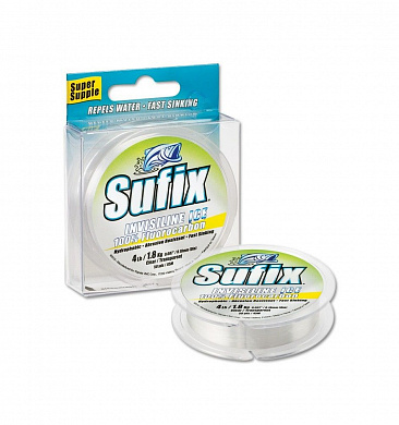 Леска зимняя Sufix Invisiline Ice Fluorocarbon 50м 0.20мм 3,4кг (DS1IN022524A5C)