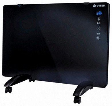 Тепловентилятор Vitek 2160(Bk) (1000 Вт, Led Дисплей)