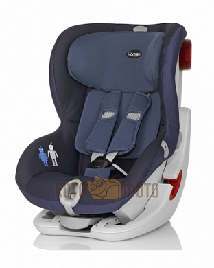 Автокресло детское Britax Roemer king II LS Crown blue