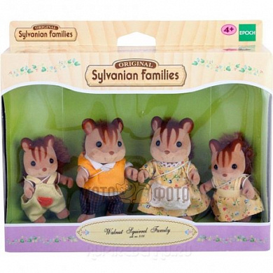Набор фигурок Sylvanian Families Семья Белок