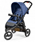 Коляска прогулочная Peg-perego Book Cross цвет MOD BLUETTE син