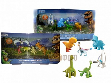 Набор фигурок Tomy Good Dinosaur 62913, 6 мини-фигурок (в ассортименте)